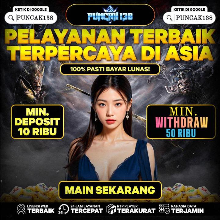 PUNCAK138 : Situs Slot Gacor Apk Link Slot Gampang Menang image 1
